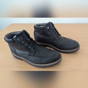 The Daily Driver Black Leather Boot